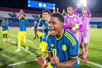 La histórica victoria 3-0 de la selección Colombia contra Brasil le dio el cupo a la final del Sudamericano Sub17 ante Argentina - crédito Conmebol