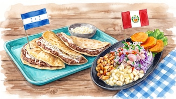 Perú vs. Honduras: a puro antojo en el Mundial de Comidas 2026 de Ibai Llanos
