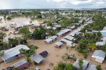 Inundaciones en La Mojana.
Foto: Agencia