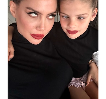 Wanda Nara y su hija