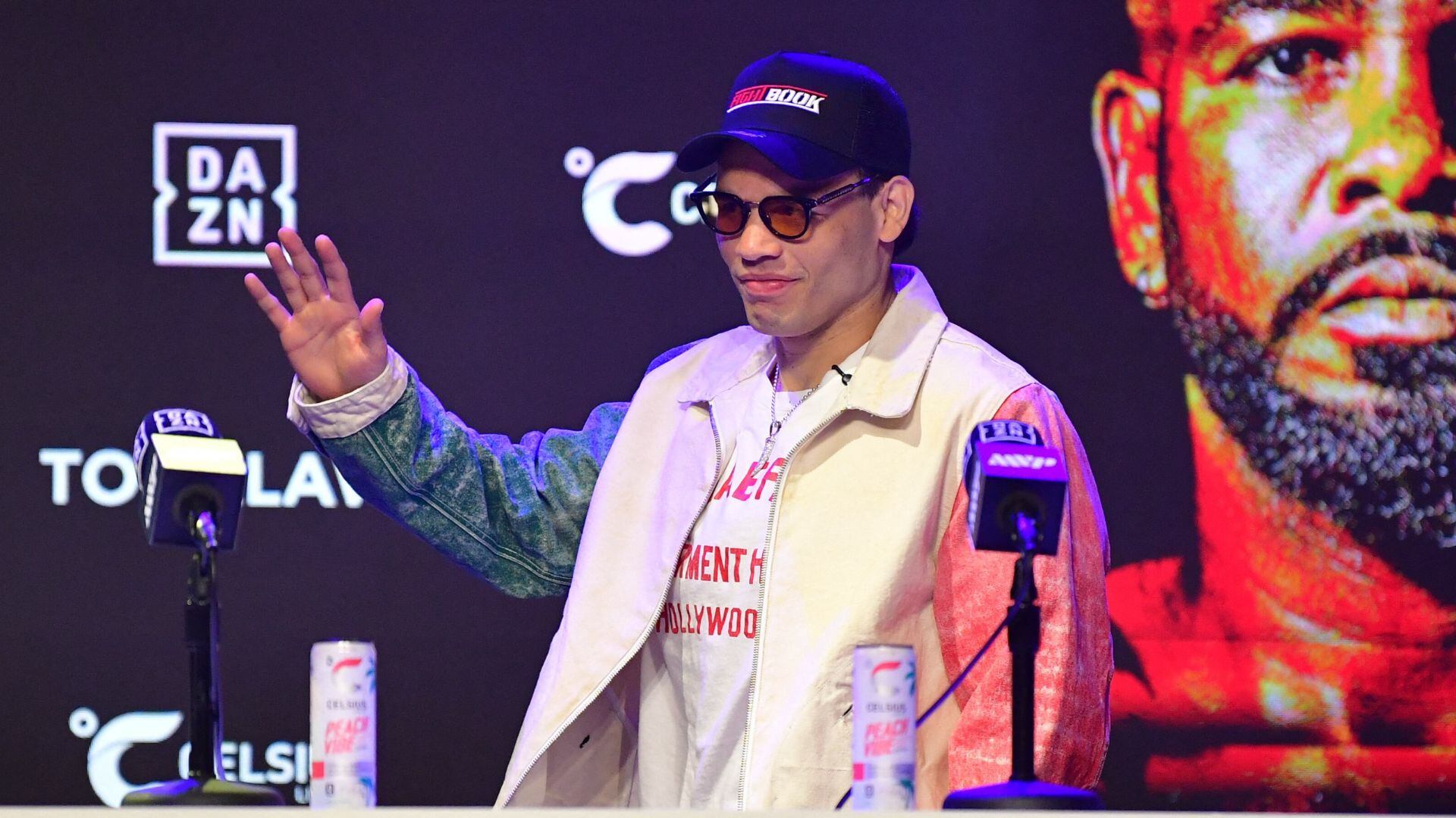 Julio César Chávez Jr. antes de su pelea con Jake Paul. (Crédito: REUTERS)