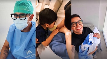 El Capi Pérez comparte la llegada de su segundo hijo