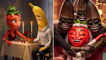 Los 5 videos más vistos de frutinovelas, el fenómeno viral que es creado con IA