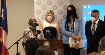 María Matías, madre del expugilista