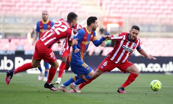 Barcelona y Atletico Madrid empataron