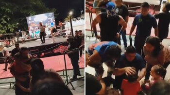 La caída de una valla