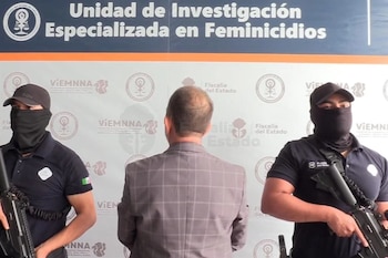 Ernesto “N” fue detenido en la colonia San Rafael, en Guadalajara, el pasado 10 de junio, en cumplimiento de una orden de aprehensión. (Crédito: captura de pantalla | Fiscalía de Jalisco)