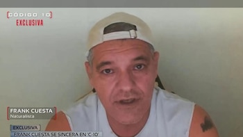 Frank Cuesta en el programa