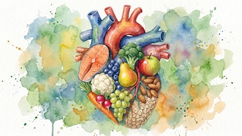 Qué cantidad de frutas y verduras al día protege el corazón, según un estudio