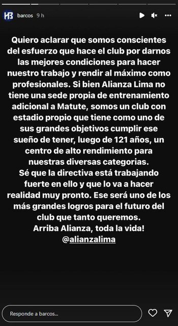 Redes sociales Hernán Barcos.