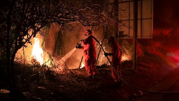 Un incendio afectó una vivienda
