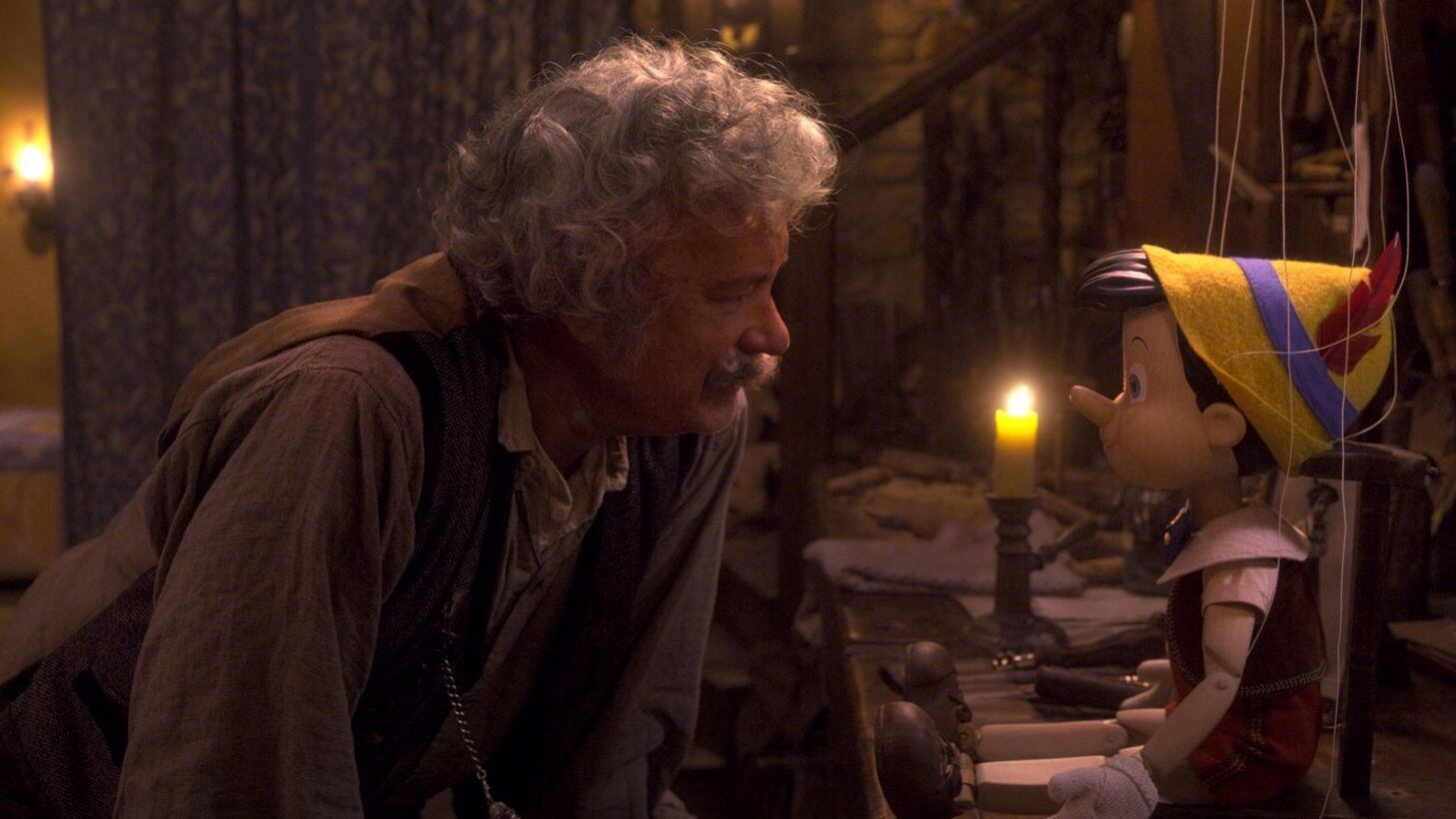 Ainsworth también dio voz al protagonista en el Pinocchio live-action de Disney dirigido por Robert Zemeckis (Disney)