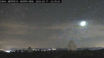 Calar Alto (Almería) capta una