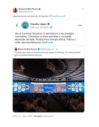 La representante María del Mar