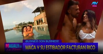 Macarena Vélez y Juan Ichazo ahora facturan juntos: Esta es la fuerte suma en dólares que piden por animar eventos. Infobae Perú / Captura TV - Magaly TV La Firme