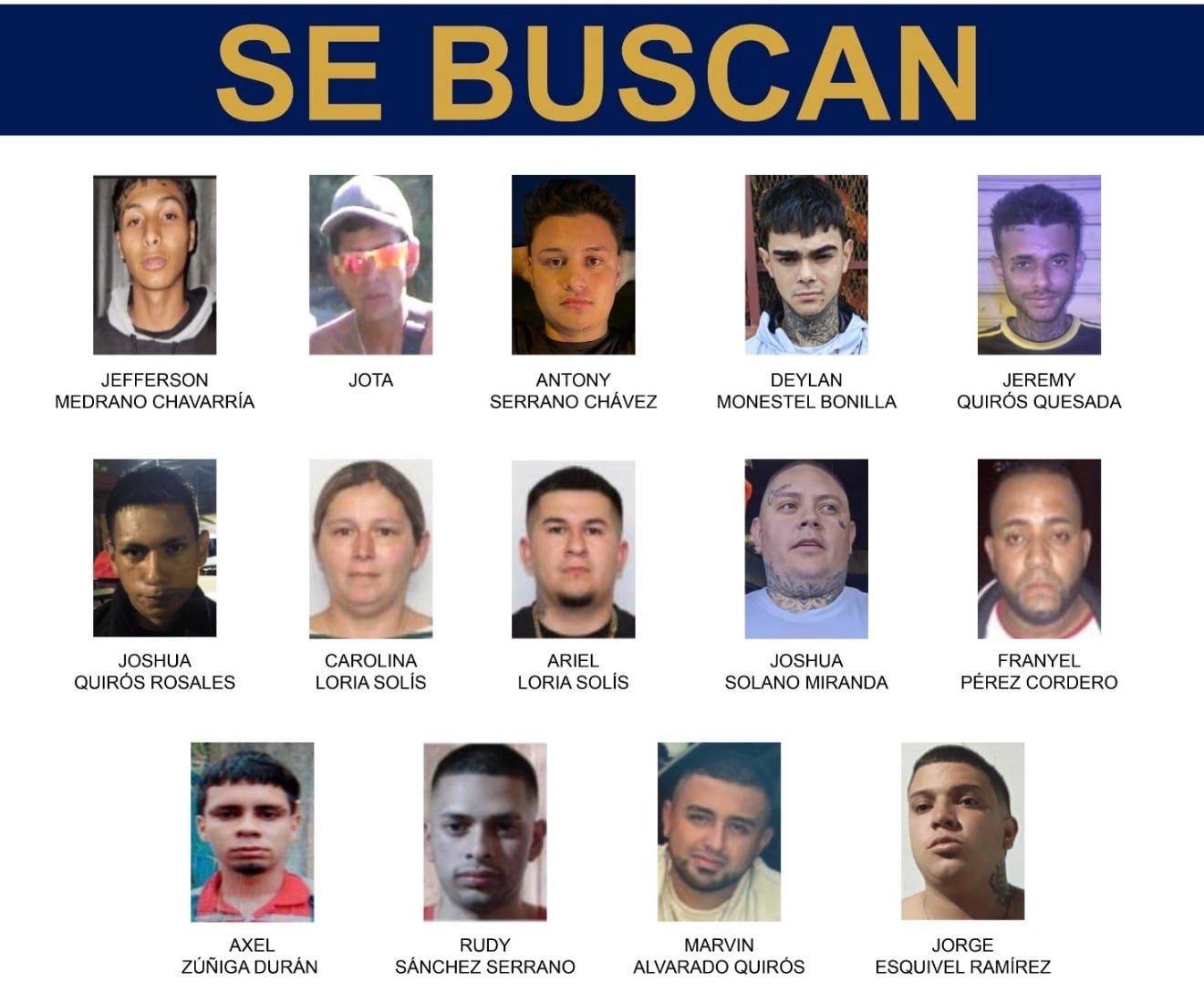 Costa Rica lanza fuerza especial contra bandas en Cartago ante ola de homicidios