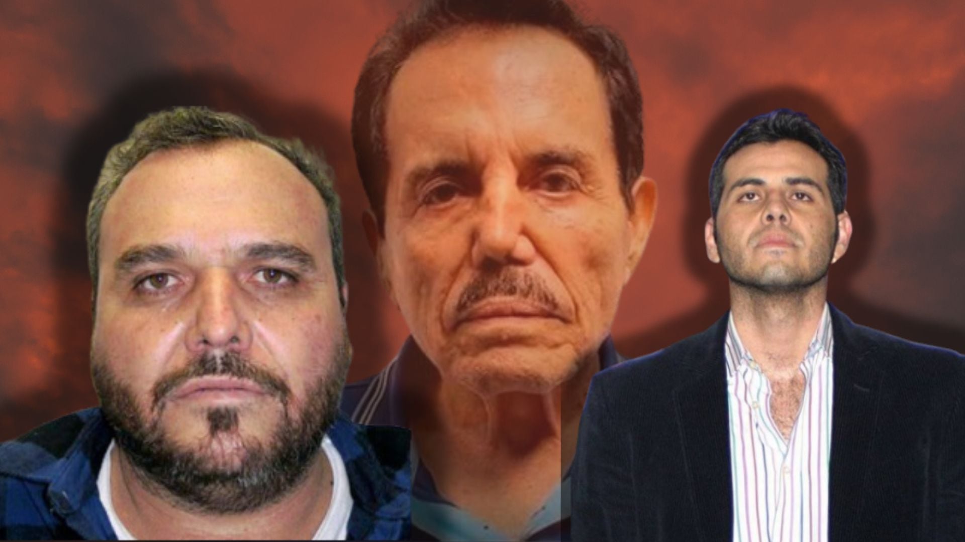 Rey Zambada, El Mayo y El Vicentillo. (Anayeli Tapia/Infobae)