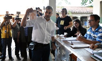 Mario Abdo Benítez, cuyo padre