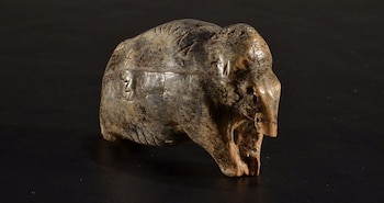 Figura expuesta en Teverga