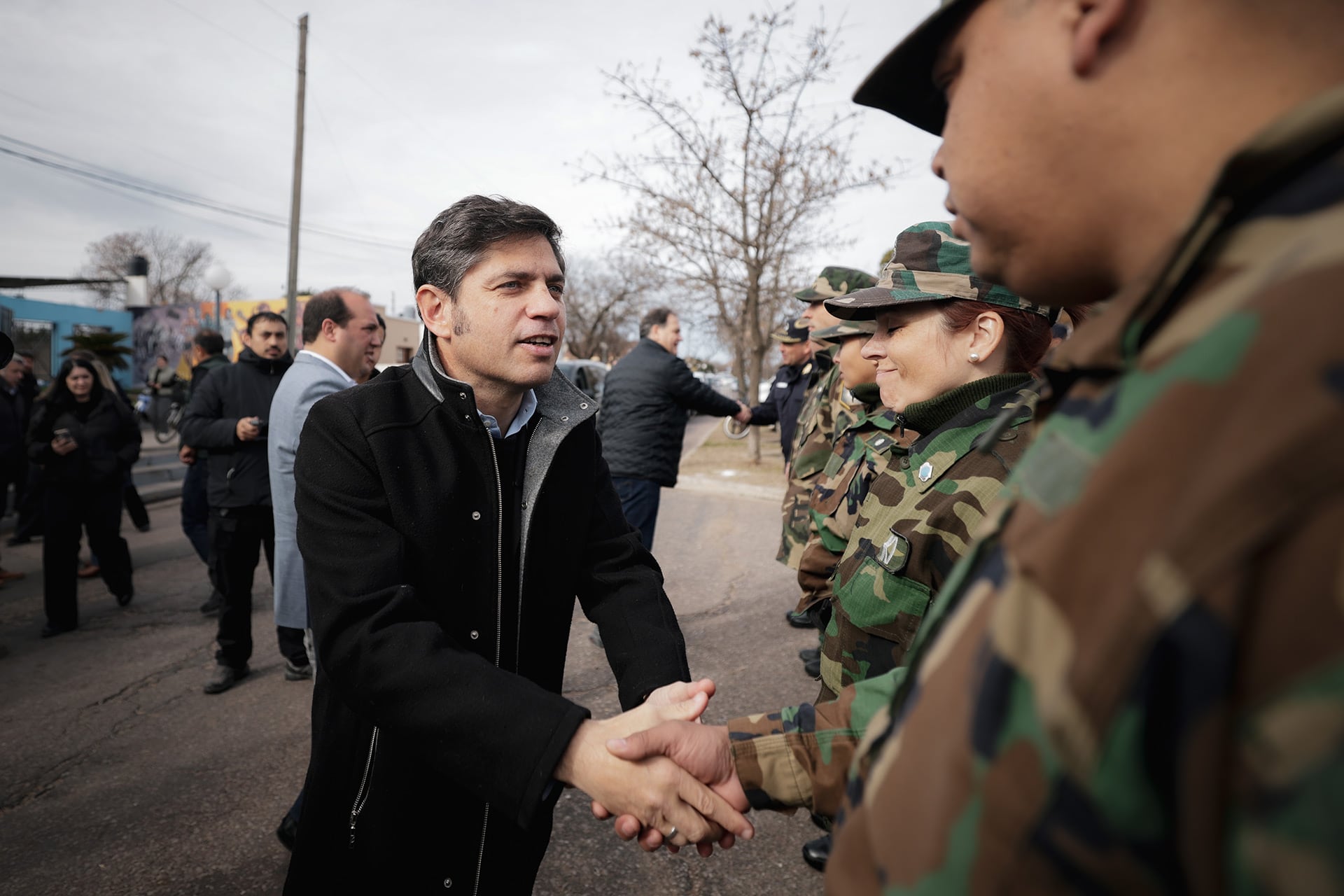 Axel Kicillof en Trenque Lauquen