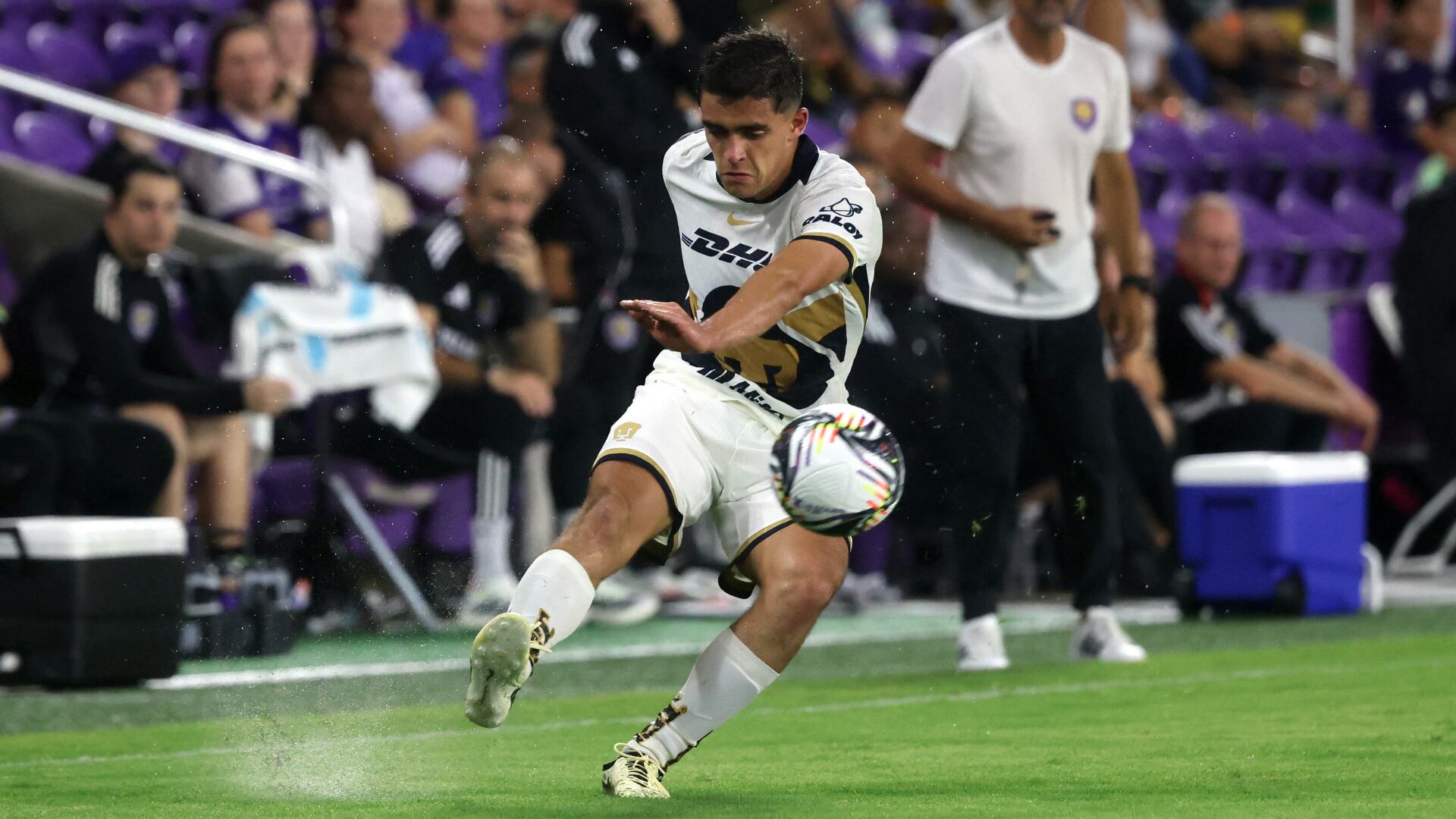 El mediocampista Rodrigo López aseguró que el plantel auriazul no ha perdido su grandeza. (Kim Klement Neitzel-Imagn Images)