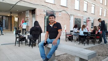 Elvis en la puerta de