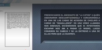 Documento clasificado sobre las crueles