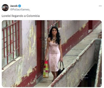 Lorelei Tarón llegando a vivir