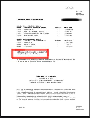 la Universidad Nacional lo expulsó,