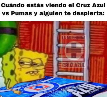 La Memequina del Cruz Azul
