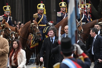 El Presidente Milei participa del Tedeum en la Catedral de Buenos Aires por el 9 de Julio