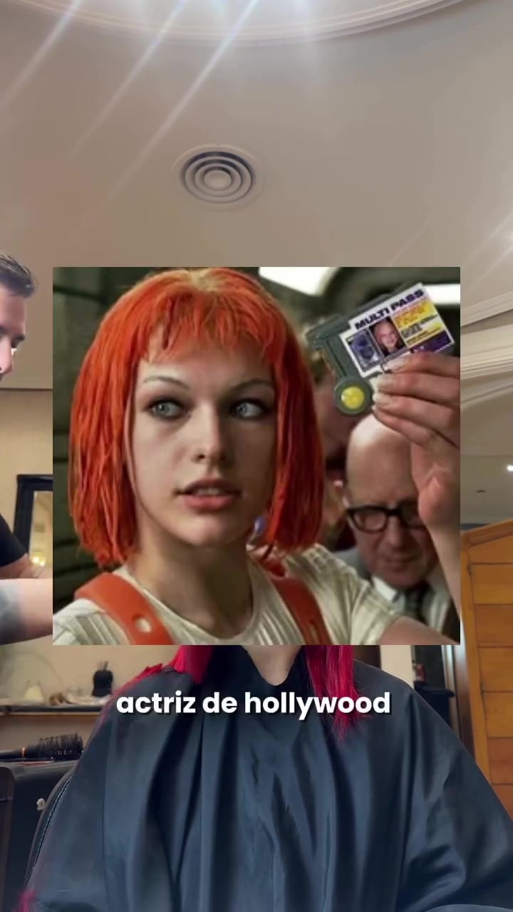 La artista Flor Vigna sorprende con un audaz cambio de look, emulando al icónico personaje Leeloo de