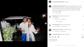 “Eres mi princesa absoluta”: Brooklyn Beckham promete proteger siempre a su esposa Nicola Peltz