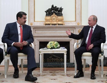 Nicolás Maduro y Vladimir Putin.