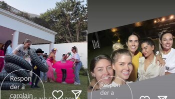 Brunella Horna, Ivana Yturbe y Carolain Cawen estuvieron presentes en el cumpleaños de la hija de Pamela López. IG