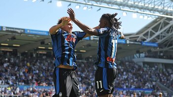 Mateo Retegui y Ademola Lookman