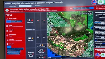 El Instituto Nacional de Bosques implementa tecnología satelital para combatir incendios en Guatemala