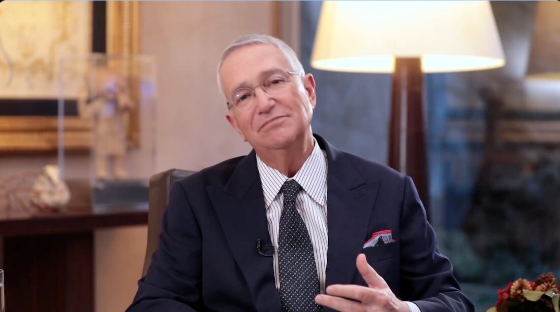 Salinas Pliego respondió por medio de redes sociales a la propuesta de Paco Ignacio Taibo II. (Impresión de pantalla video)