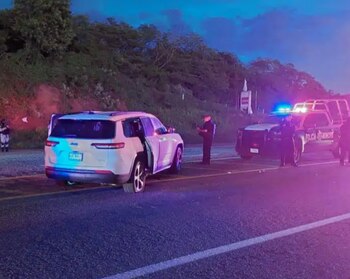 Tras la balacera, la esposa