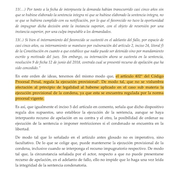 Uno de los argumentos del