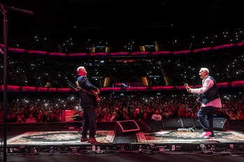 Serú Girán: una fiesta que mostró a David Lebón y Pedro Aznar en plenitud (Foto: Rodrigo Alonso)