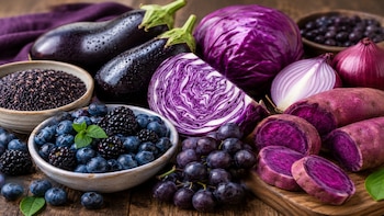 Los poderosos beneficios de los alimentos morados y por qué comerlos diario