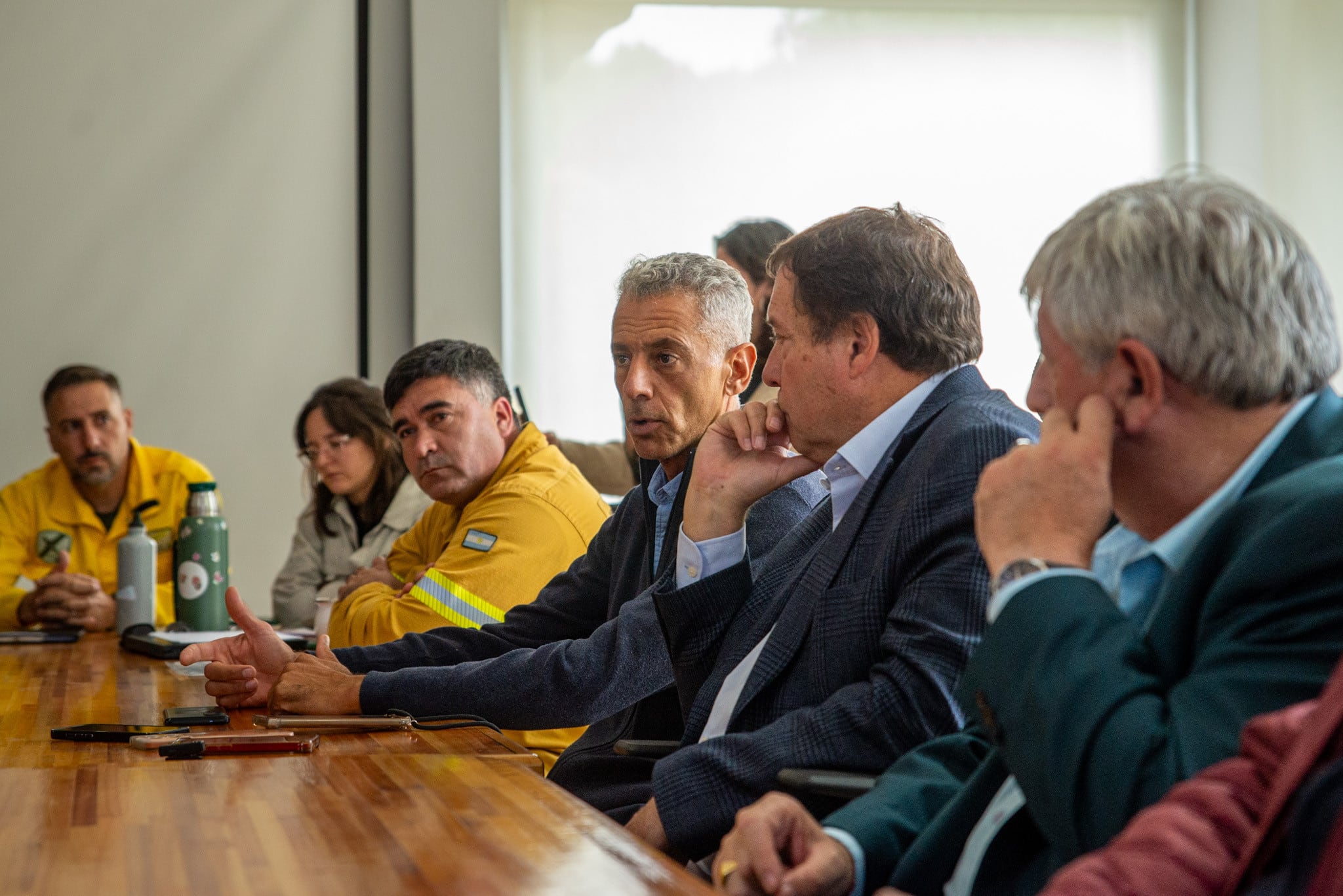 El trabajo conjunto entre el SPLIF, fuerzas federales y actores privados permitió una respuesta más eficiente frente a emergencias (Fuente: Gobierno de Rio Negro)