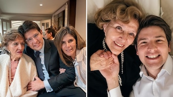 El excandidato presidencial difundió fotografías de la exprimera dama de la nación - crédito @migueluribel/X