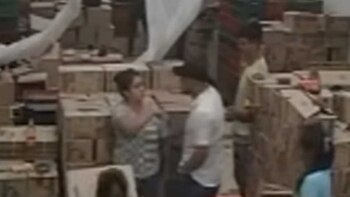 Un homme a cassé une