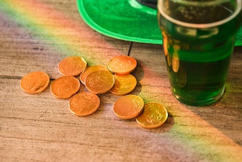 Hacer un altar de monedas