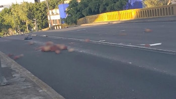 Agentes policiacos los encontraron alrededor