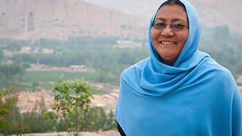 Habiba Sarabi. Lideró las negociaciones