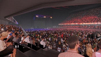 Así se verá el escenario