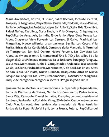 Según el gerente de Aguas